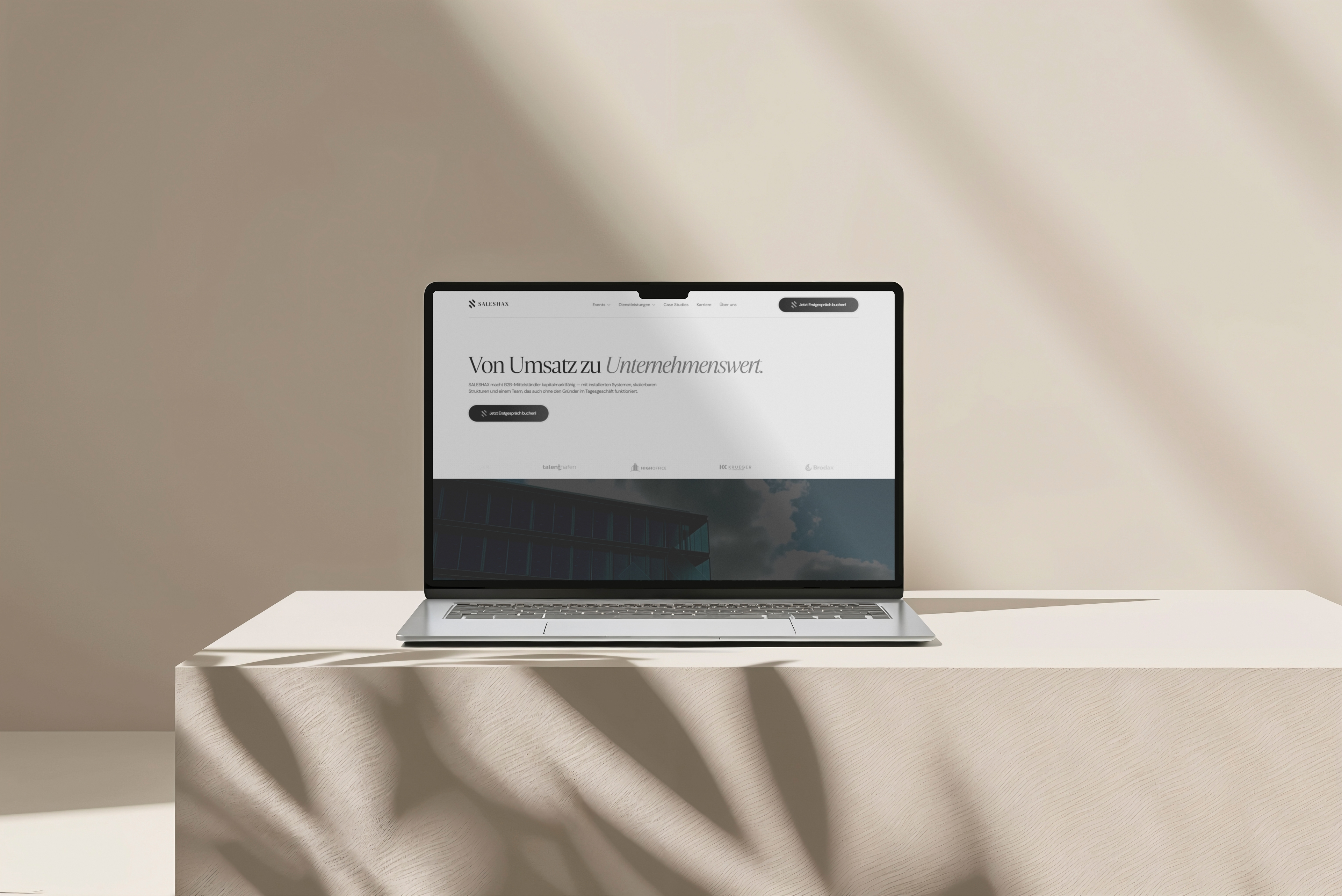 SalesHAX - Webdesign